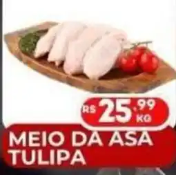 Supermercados Santo Antonio Meio da asa tulipa oferta