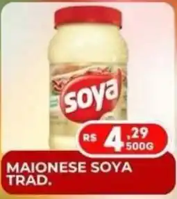 Supermercados Santo Antonio Maionese soya trad. oferta
