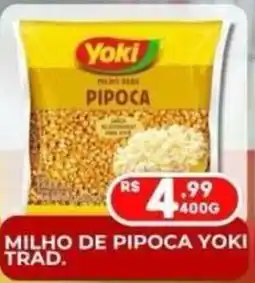 Supermercados Santo Antonio Milho de pipoca yoki trad. oferta