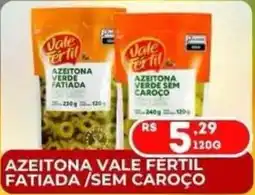 Supermercados Santo Antonio azeitona vale fertil fatiada / sem caroço oferta