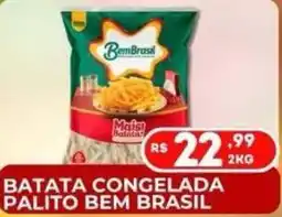 Supermercados Santo Antonio batata congelada palito bem brasil oferta