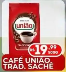 Supermercados Santo Antonio Café união trad. sachê oferta