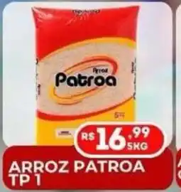 Supermercados Santo Antonio Arroz patroa tp 1 oferta