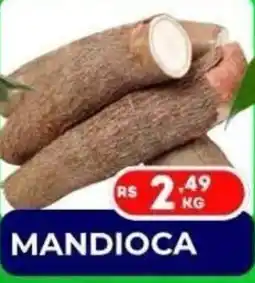 Supermercados Santo Antonio mandioca oferta