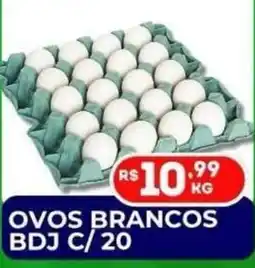 Supermercados Santo Antonio ovos brancos bdj c/ 20 oferta