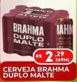 Supermercados Santo Antonio Cerveja brahma duplo malte oferta