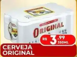 Supermercados Santo Antonio Cerveja original oferta