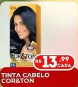 Supermercados Santo Antonio tinta cabelo cor&ton oferta