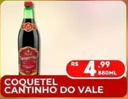 Supermercados Santo Antonio Coquetel cantinho do vale oferta