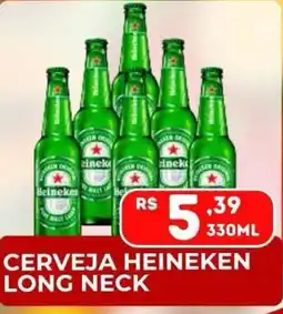 Supermercados Santo Antonio Cerveja heineken long neck oferta