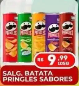 Supermercados Santo Antonio Salg. batata pringles sabores oferta