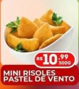 Supermercados Santo Antonio mini risoles pastel de vento oferta