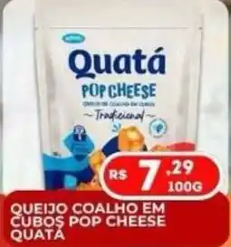 Supermercados Santo Antonio Queijo coalho em cubos pop cheese quata oferta