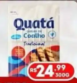 Supermercados Santo Antonio Quatá queijo de coalho tradicional oferta