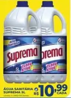 Supermercados Tridico Água sanitária suprema sl oferta