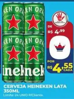 Supermercados Tridico Cerveja heineken lata oferta