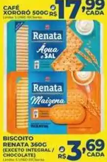 Supermercados Tridico Biscoito renata oferta