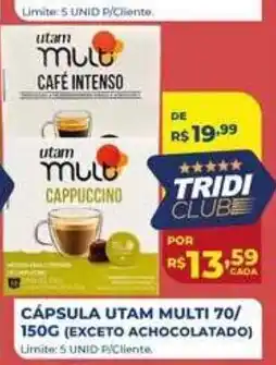 Supermercados Tridico Cápsula utam multi 70/150g oferta