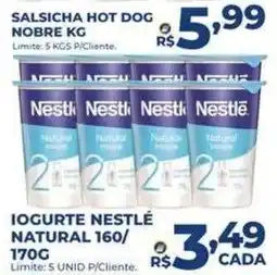 Supermercados Tridico Iogurte nestlé natural 160/ oferta