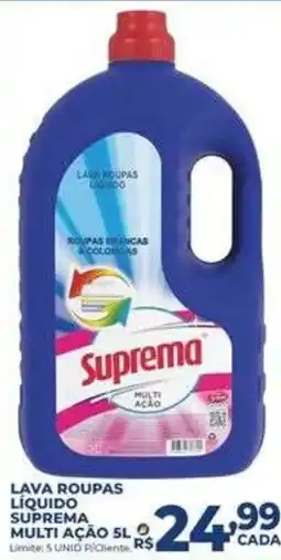 Supermercados Tridico Lava roupas liquido supremo multi acao oferta
