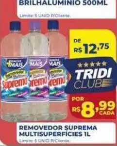 Supermercados Tridico Removedor suprema multisuperficies 1l oferta