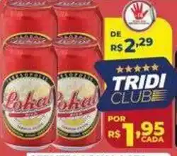 Supermercados Tridico Cerveja lokal oferta