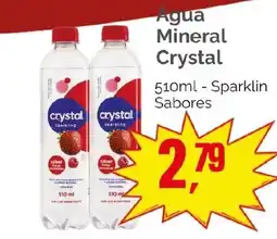 Supermercados Rena Água mineral crystal oferta