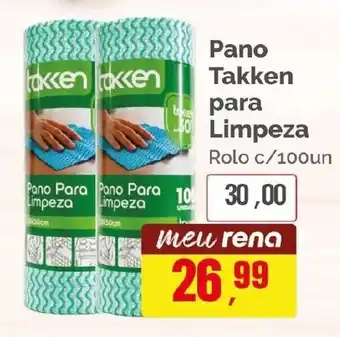 Pano Takken para Limpeza