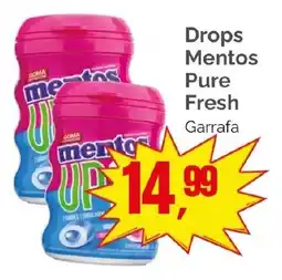 Supermercados Rena Drops Mentos Pure Fresh Garrafa oferta