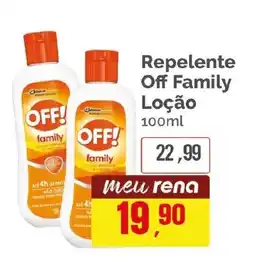 Supermercados Rena Repelente Off Family Loção oferta
