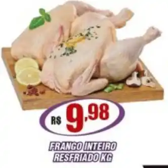 Frango inteiro resfriado