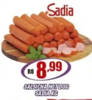 Salsicha hot dog sadia