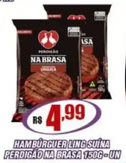 Violeta Supermercados Hambúrguer linguiça perdigão na brasa oferta