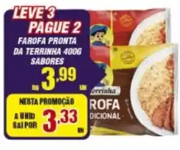 Violeta Supermercados Farofa pronta da terrinha sabores oferta