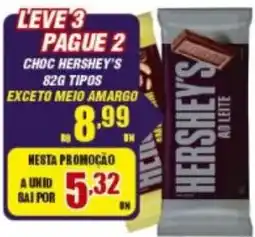 Violeta Supermercados choc hershey's 82g tipos oferta