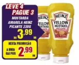 Violeta Supermercados Mostarda amarela heinz picante oferta