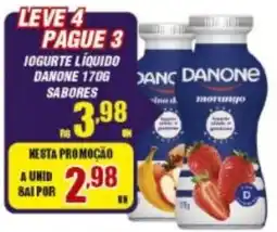 Violeta Supermercados Iogurte líquido danone 170g sabores oferta