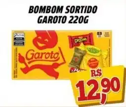 Zattão Supermercado Bombom sortido garoto 220g oferta