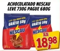 Zattão Supermercado achocolatado nescau oferta