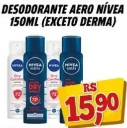 Zattão Supermercado desodorante aero nívea oferta