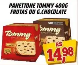 Zattão Supermercado Panettone tommy frutas ou g.chocolate oferta