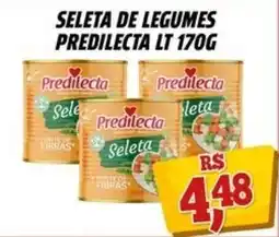 Zattão Supermercado Seleta de legumes predirecta lt 170g oferta