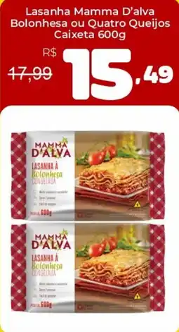 Unicompra Lasanha mamma d'alva oferta
