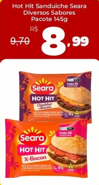 Hot Hit Sanduíche Seara Diversos Sabores