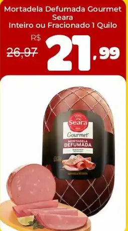 Unicompra Mortadela Defumada Gourmet Seara oferta