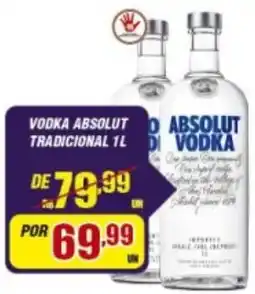 Violeta Supermercados Vodka absolut tradicional oferta