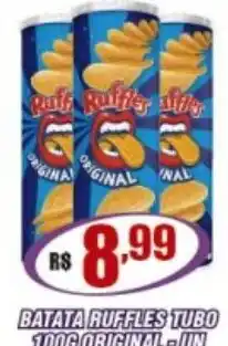 Violeta Supermercados batata ruffles tubo original oferta
