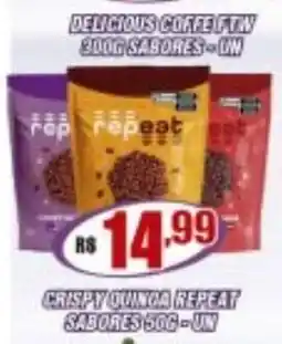 Violeta Supermercados Crispy quinoa repeat sabores oferta