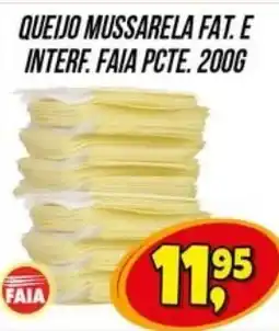 Zattão Supermercado queijo mussarela fat. e interf. oferta