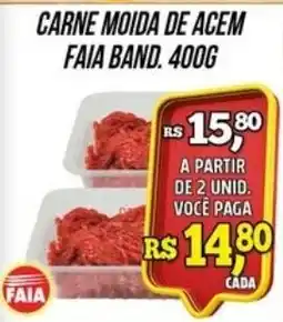 Zattão Supermercado Carne moída de acem faia band oferta